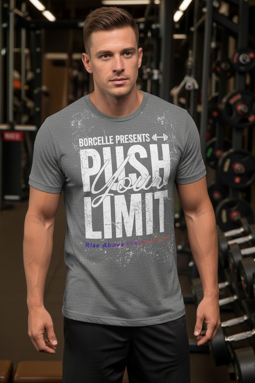 Grey T-shirt Gym Lifestyle