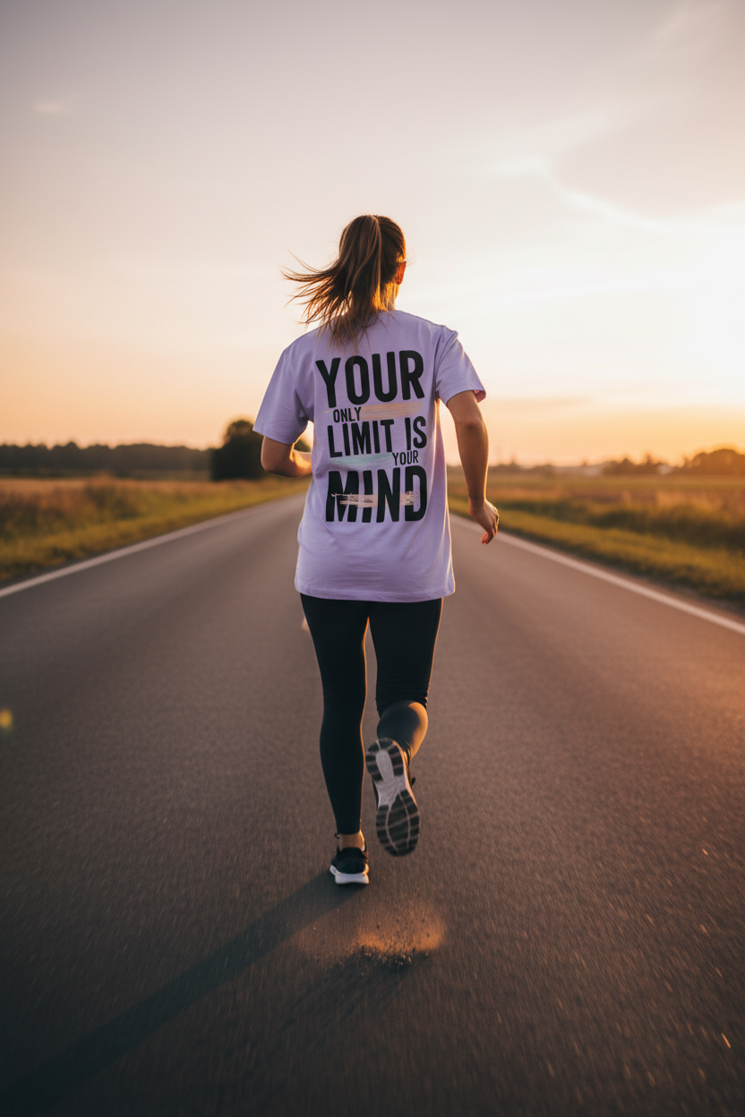 Lavender tee running